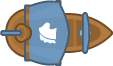 Blue ship